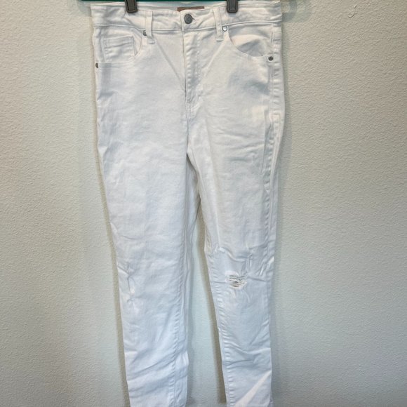 White Skinny Jeans, size 28 - Picture 4 of 8